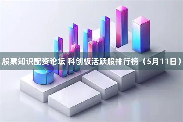 股票知识配资论坛 科创板活跃股排行榜（5月11日）